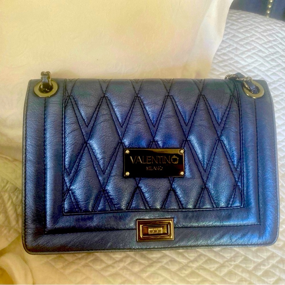 Mario Valentino Alice Quilted Crossbody Bag